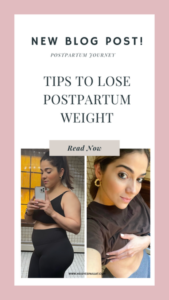TIPS TO LOSE POSTPARTUM WEIGHT